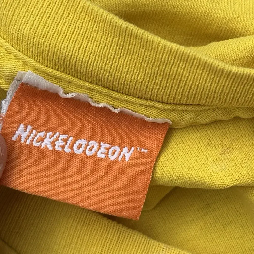 Vintage Nickelodeon SpongeBob SquarePants Crowd Pleaser 2006 Kids T Shirt Y2K